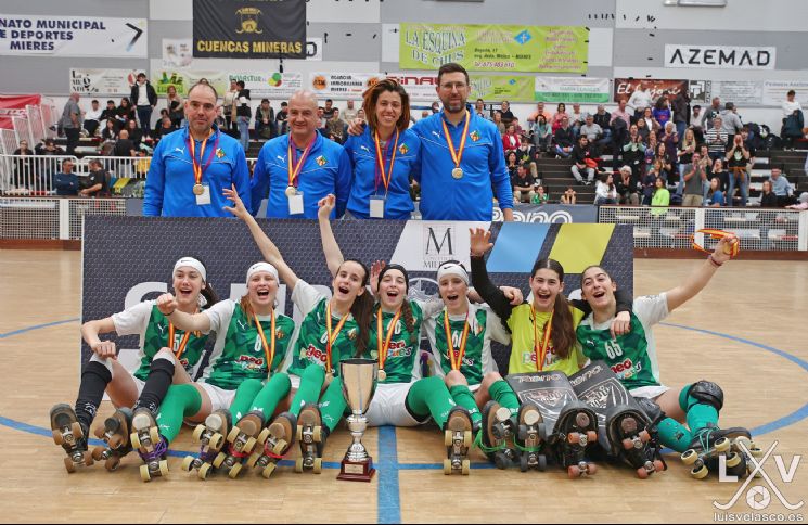 El CP Vilanova, el Noia Freixenet y el Bara se proclaman campeones de Espaa Fem17, Juvenil y Alevn, respectivamente